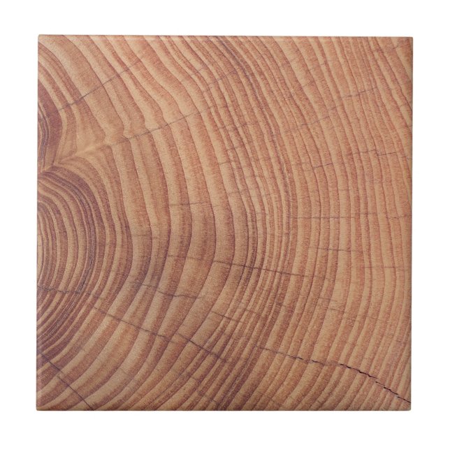 Customisable Wood Look Ceramic Tile (Front)