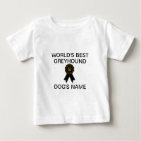 Customisable World's Best Greyhound Design 