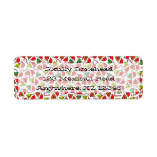 Customisable Xmas Sugar Skulls