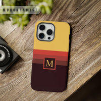 Customisable Yellow Red Maroon Black Colour Block