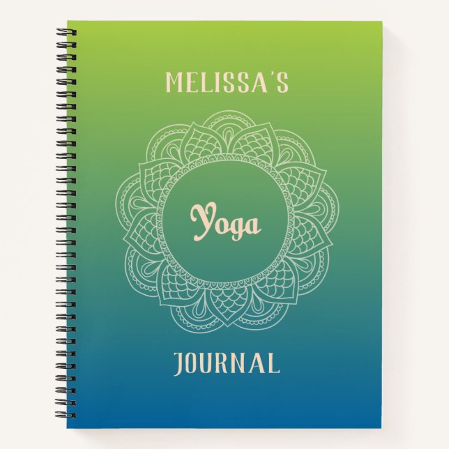 Customisable Yoga Journal (Front)