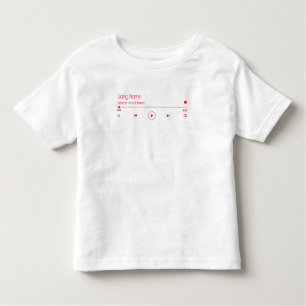 Customisable Your Favourite Music Toddler T-Shirt