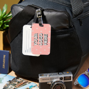 Customisable Your Logo Here Luggage Tag