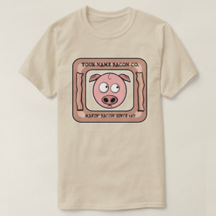 Customisable (YOUR NAME) Bacon Company Tee