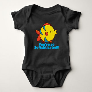 Customisable "You're so Sofishticated" Baby Bodysuit