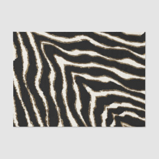 Customisable Zebra Print Tissue Paper