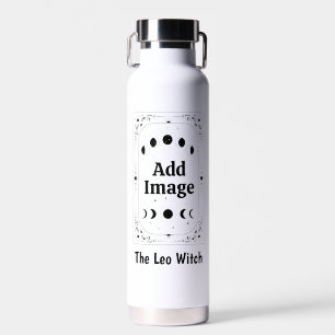 Customisable Zodiac Tarot Astrology Leo Sun Moon Water Bottle