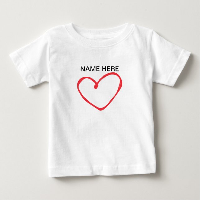 CUSTOMISE 0-24M Kids Shirt  (Front)