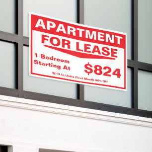 Customise 1 2 3 Bedroom Apartments For Lease Banner