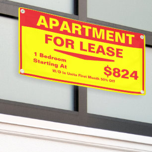 Customise 1 2 3 Bedroom Apartments For Lease Banner