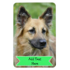 Customise a Family Pet Photo Magnet Add Text