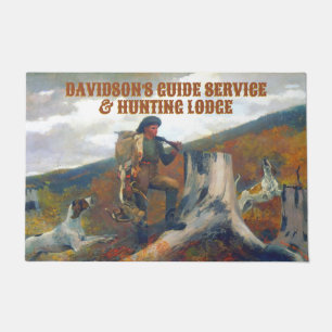 Customise A Huntsman With Deer and Dogs Hunting Doormat