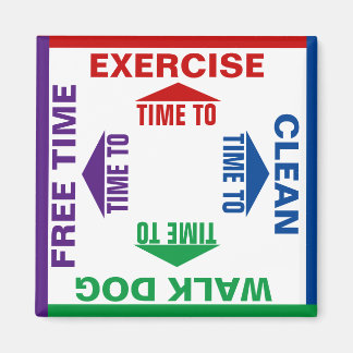 Customise Activities & Chores Magnet