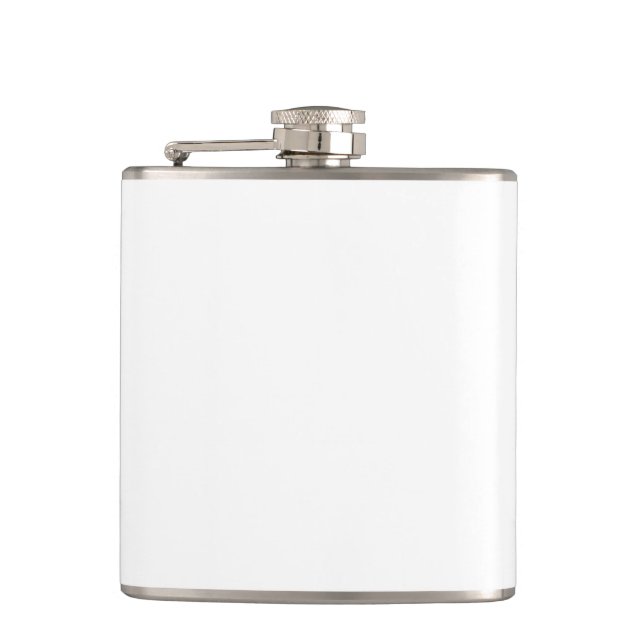 Customise Add Name Photo or Artwork Hip Flask (Front)
