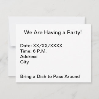 Customise Add Name Photo or Artwork Invitation