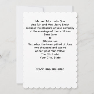Customise Add Name Photo or Artwork Invitation