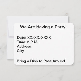 Customise Add Name Photo or Artwork Invitation