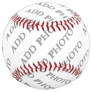 Customise Add Name Photo or Artwork Softball