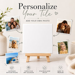 Customise Add Name Photo or Artwork Tile
