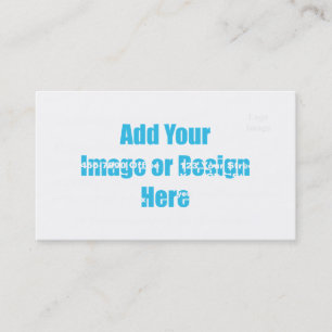 (Customise) Add "Your" touch with images and text. Business Card