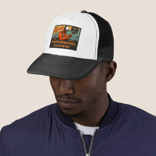 Customise African American Handyman Branding Trucker Hat