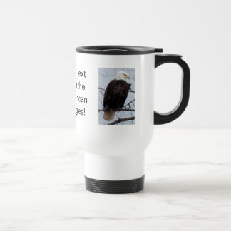 Customise American Bald Eagle Travel/Commuter Mug
