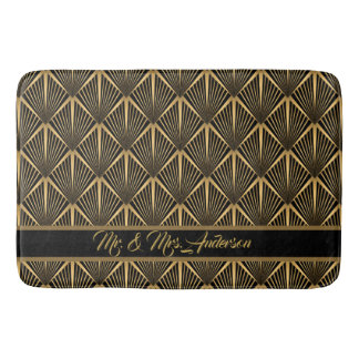 Customise Art Deco  Bath Mat