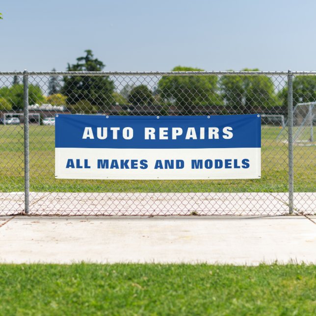 Customise Auto Repair All Makes and Models Large Banner (Insitu)