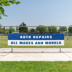 Customise Auto Repair All Makes and Models Large  Banner