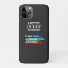 Customise Awesome Hubby Checklist Valentine