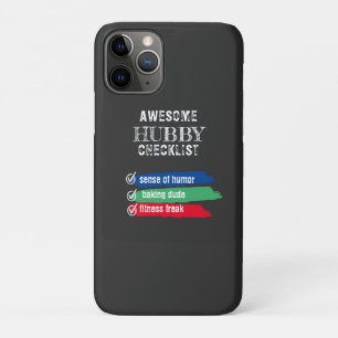 Customise Awesome Hubby Checklist Valentine  Case-Mate iPhone Case