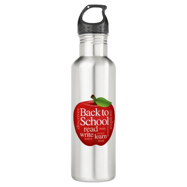 Customise Back to School  710 Ml Water Bottle (Front)