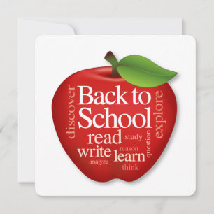 Customise Back to School Card
