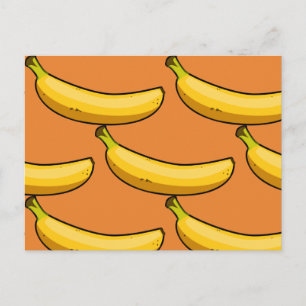 Customise Banana Postcard