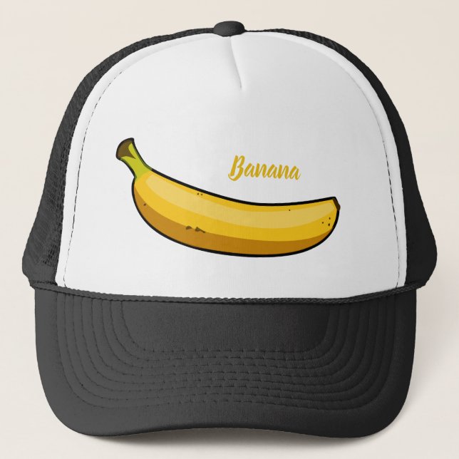 Customise Banana Trucker Hat (Front)