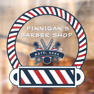 Customise Barber Shop Pole Colours Front 