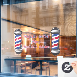 Customise Barber Shop Poles Promo 2