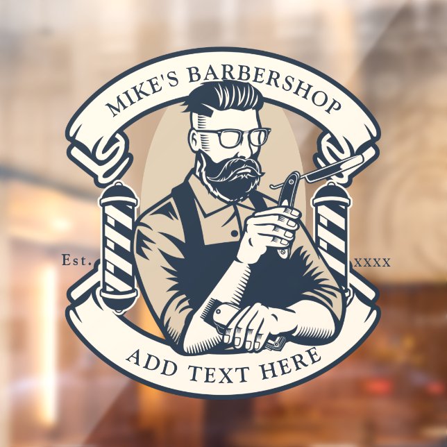 Customise Barbershop Business Front  (Sheet 2)