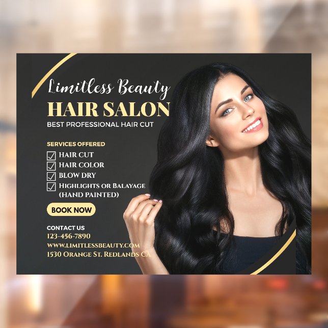 Customise Beauty Hair Salon Brunette Model Shop (Sheet 2)