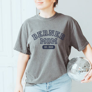 Customise Berner mountain dog Gift Modern dog mum T-Shirt