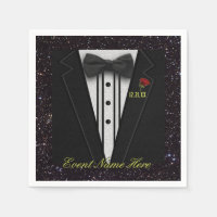 Customise Black Tuxedo and Night Sky