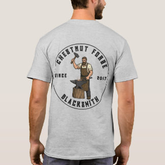 Customise Blacksmith Forge Ironworks Shop Business T-Shirt