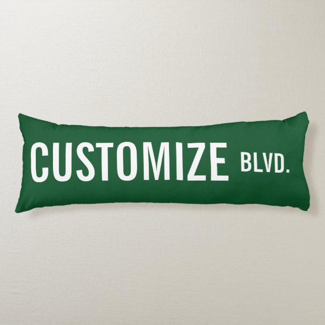 Customise Blvd. Body Cushion (Front)