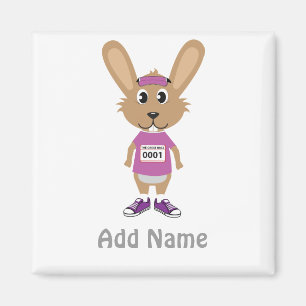 Customise Bunny Runner Magnet