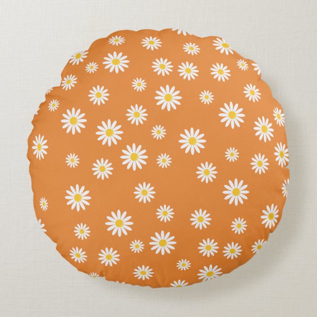 Customise Camomile Flowers Pillow (Front)