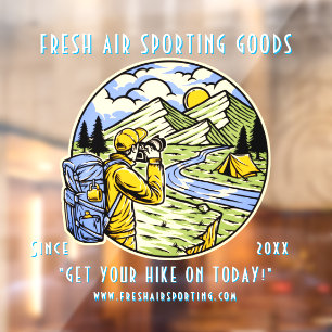 Customise Camping Hiking Sporting Goods Shop