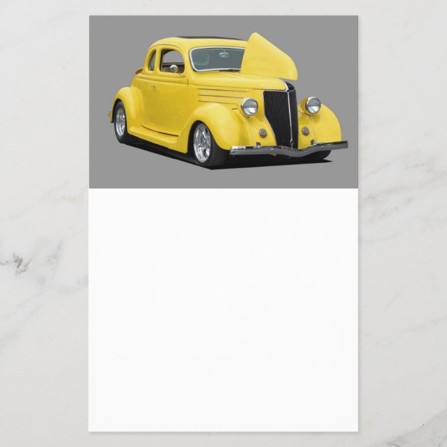 customise car flyer (Front)