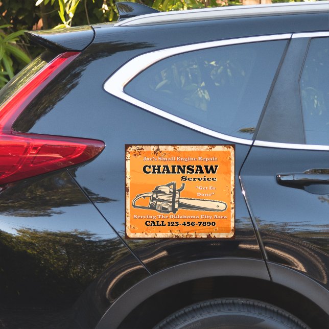 Customise Chainsaw Service Small Engine Repair  (Car Side)