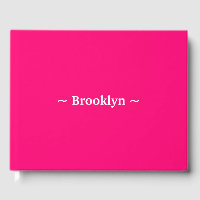 customise change name text white fuchsia pink