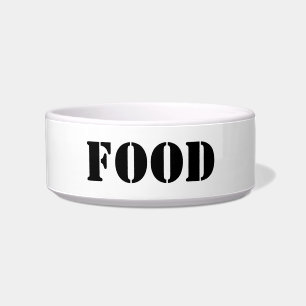 "customise / change your text & colours" - pet bow bowl